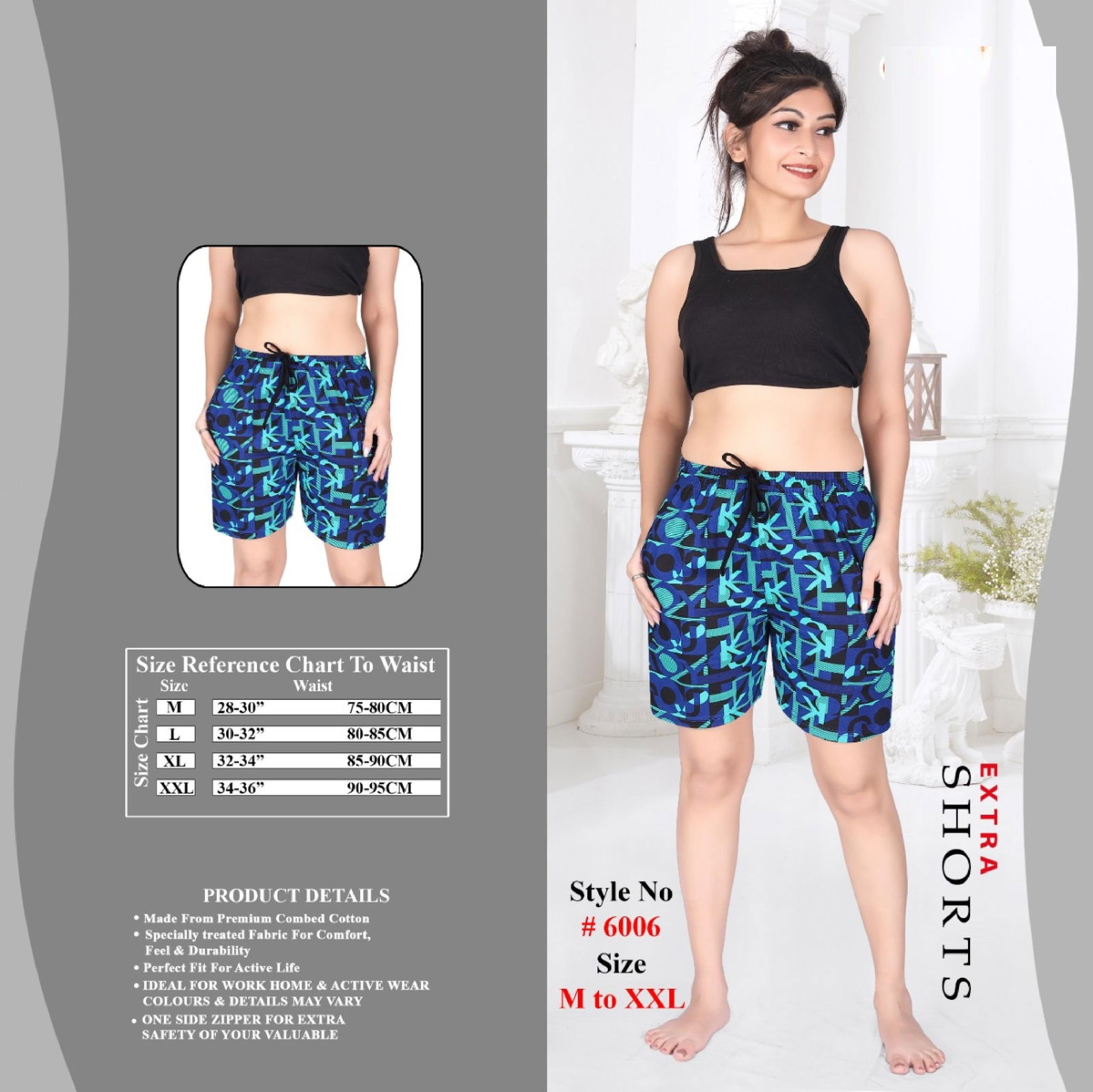 Orange 6006 Night Wear Shorts Cotton Latest Exclusive Comfortable Hosiery With Super Fine Stitching Night Suits Collection 
